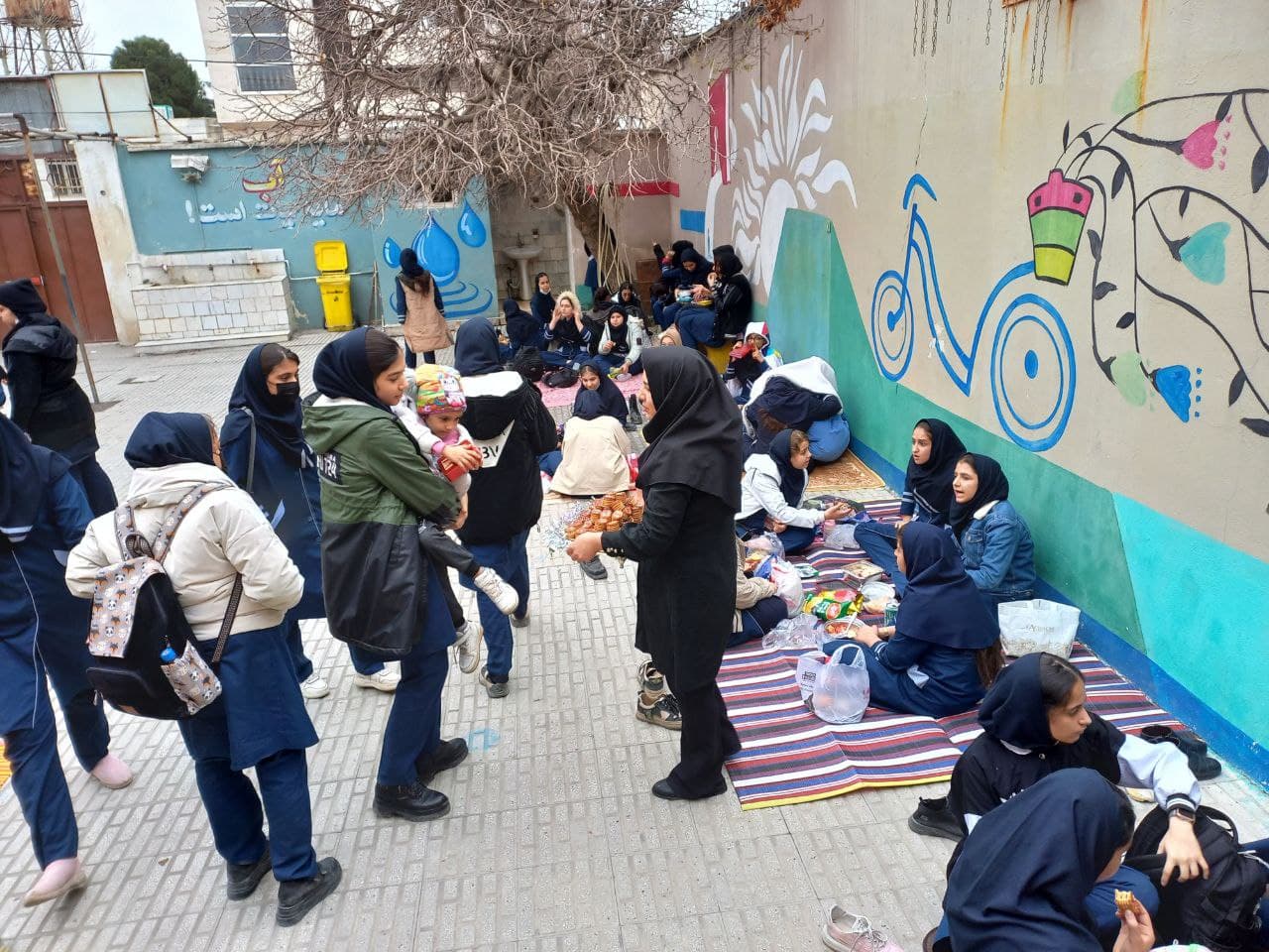 برگزاری اردوی درون مدرسه ای به مناسبت نیمه شعبان سال تحصیلی ۱۴۰۳_۱۴۰۲