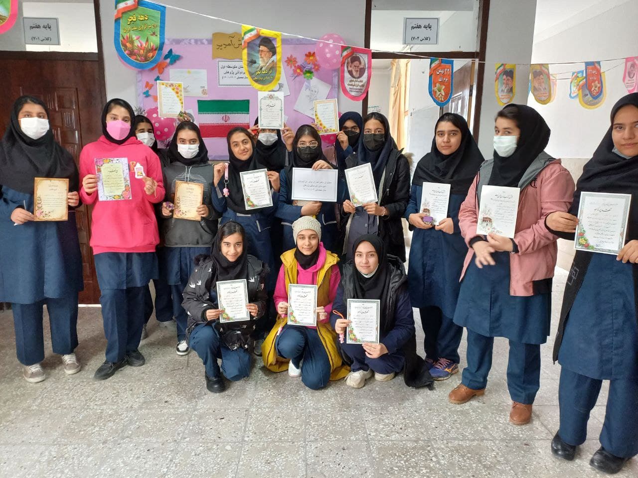 تجلیل از برگزیدگان ترم اول سال تحصیلی ۱۴۰۲_۱۴۰۱